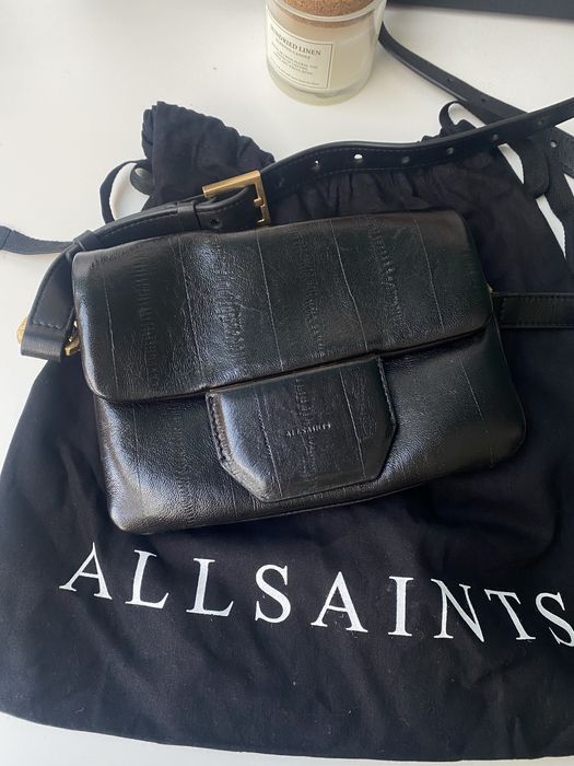 Кожена чанта AllSaints