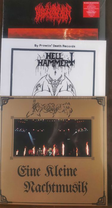 Блек, дет, дуум, грайнд плочи с намалени цени