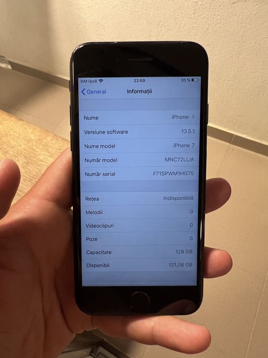 Iphone 7 Black 128GB