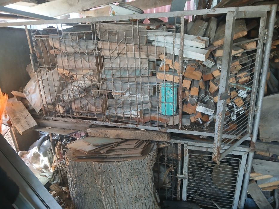 Кролятник металлический.