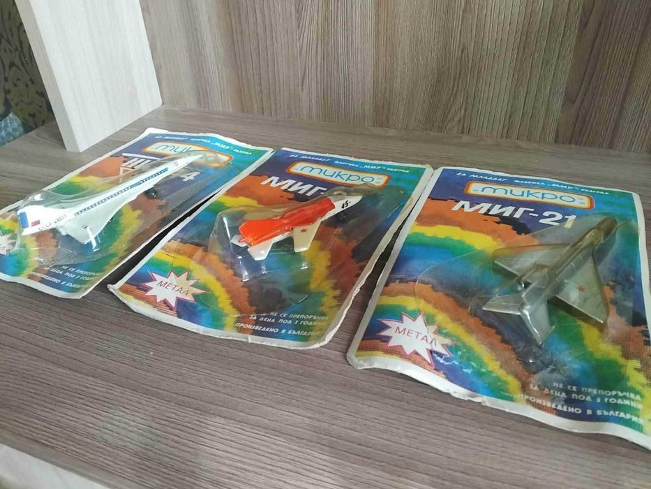Matchbox самолети МИКРО 1/64 България