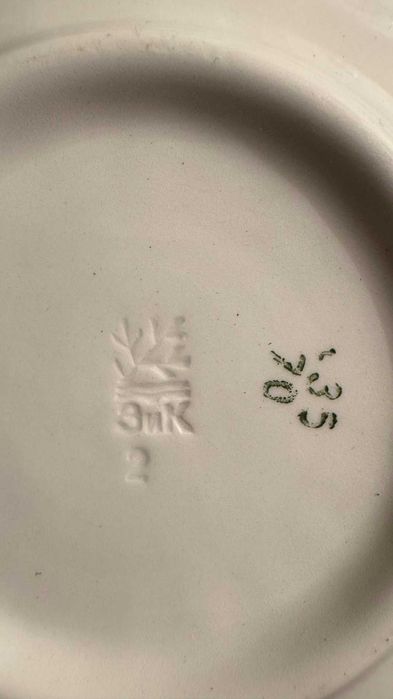 Комплект 6бр. чинии, СССР Конаково.