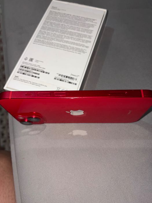 iPhone 14, red, 128gb, в отличном состоянии
