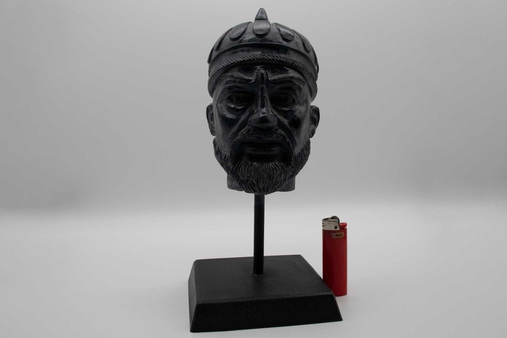 Портретна глава „Хан Крум“ – Крум Страшни | Ръчно изработена скулптура
