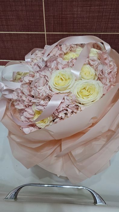 Нежно розовые цветы