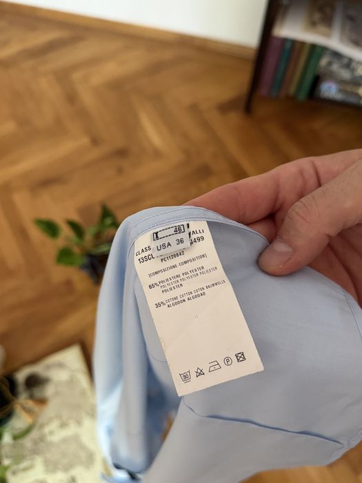 Cămașă CLASS Roberto Cavalli Made in Italy, bleu, mărimea S