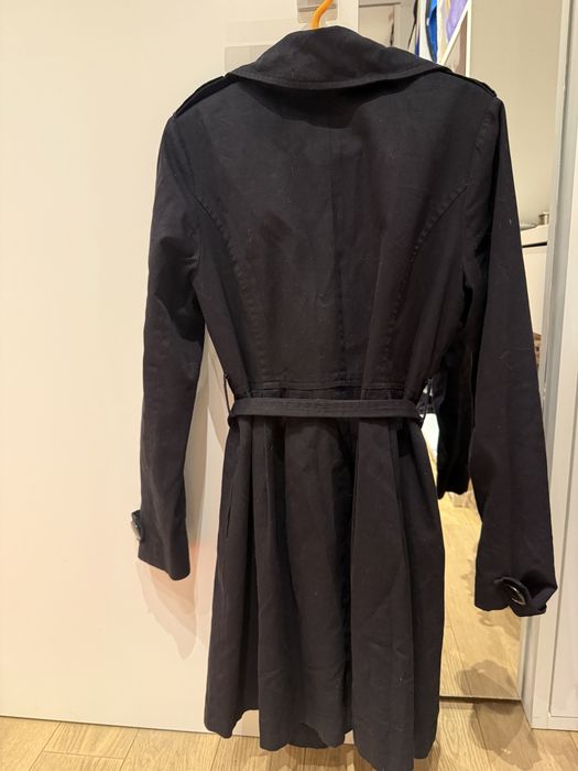 Pardesiu negru Twist -34