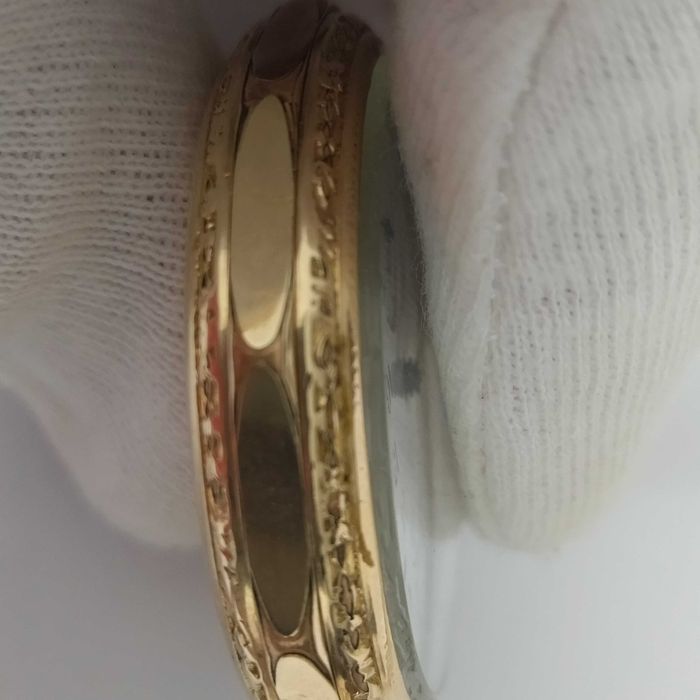 ELGIN Veritas Джобен часовник, позлатен, рядък, перфектен