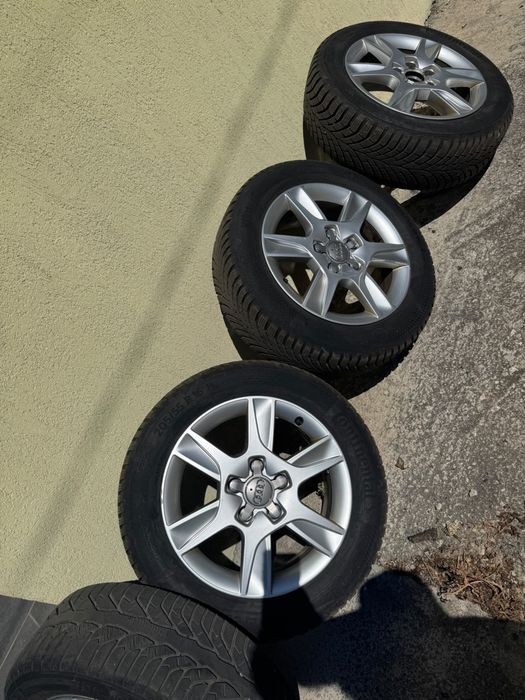 jante originale Audi A3 cu cauciucuri de Iarnă noi