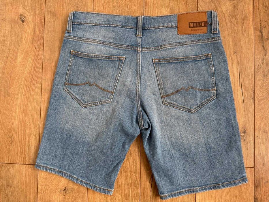 Mustang 34 44 M barbati pantaloni scurti blugi