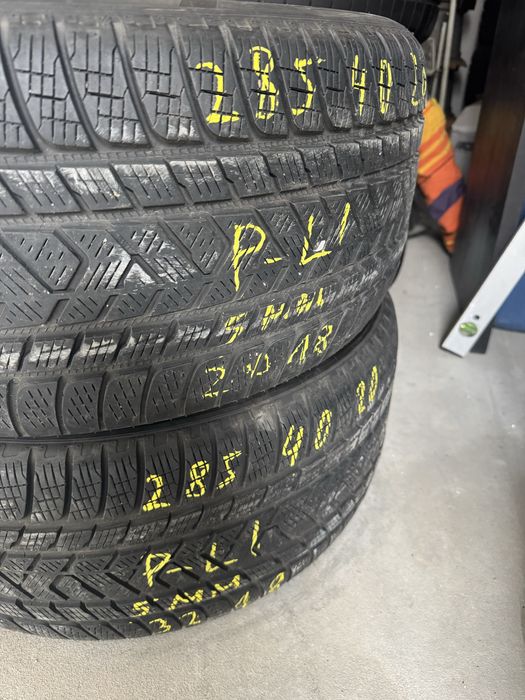 285 40 20 зимни пирели +5мм