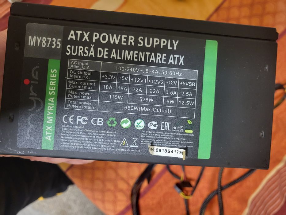 Sursa Myria  650 w