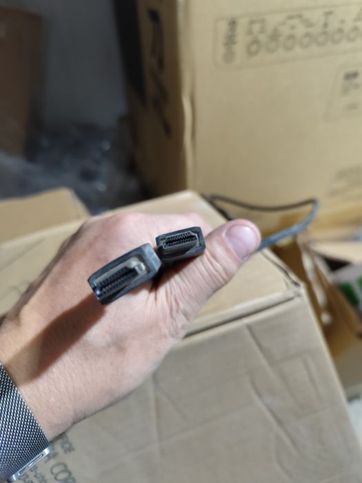 Кабель displayport -dvi, hdmi- hdmi