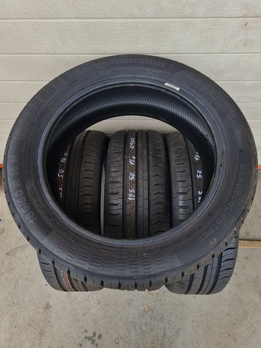 Нови летни гуми 4 броя CONTINENTAL ContiEkoContact5 185 50 R16
