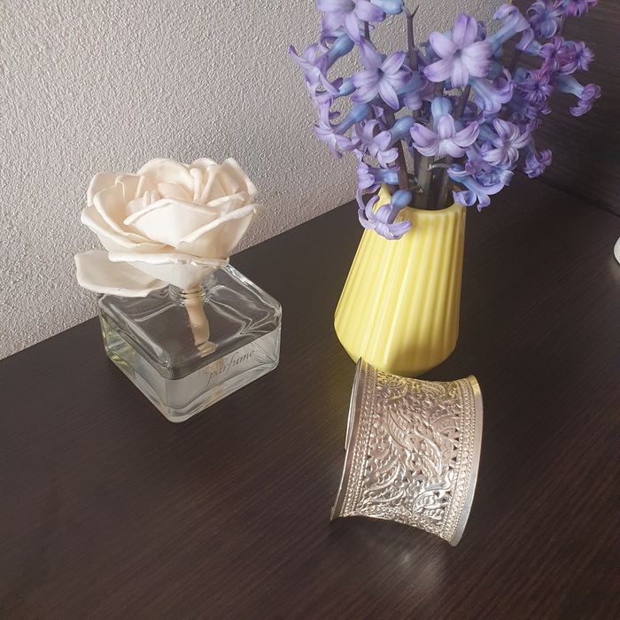 Bratara Argint 925 tip manseta design floral