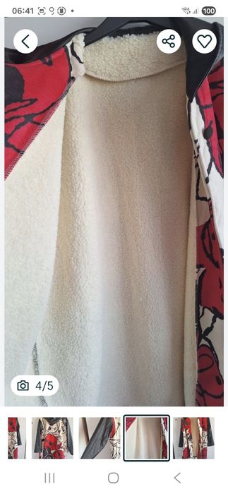 Cojocel cu gluga si maneci din material