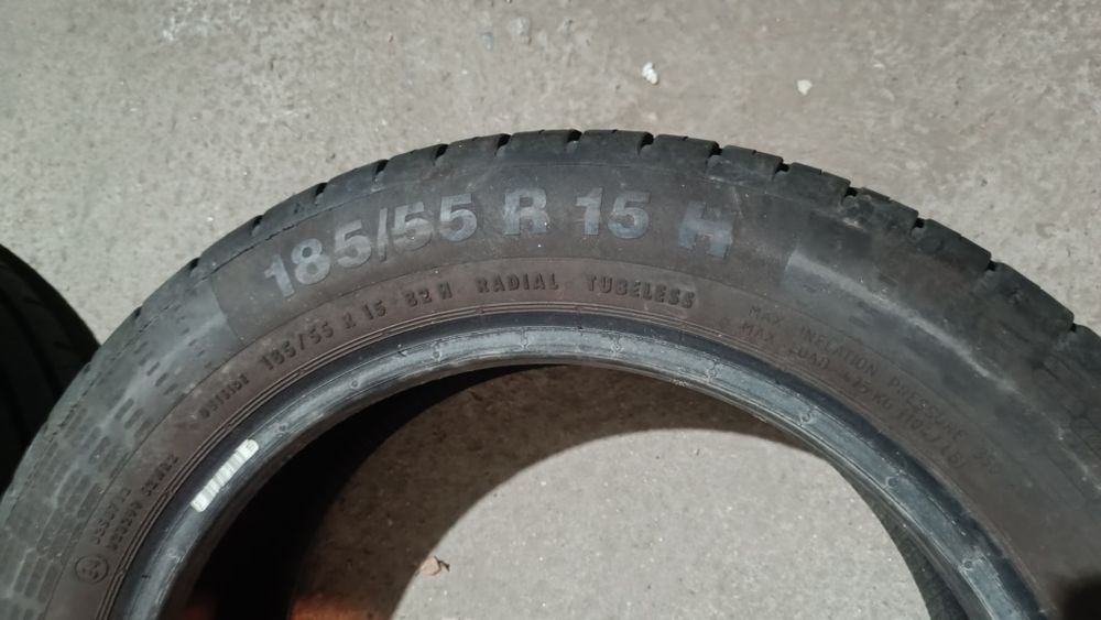 Летни гуми 185/55/15 Continental  Eco Contact 2 броя