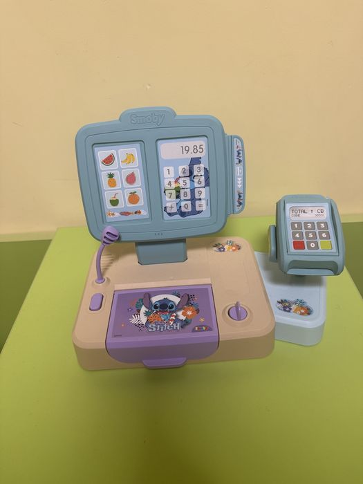 Игрален комплект Smoby - Касов апарат Stitch