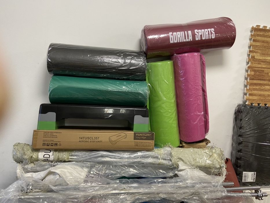 Covor sala saltea yoga Deluxe (190 x 100 x 1,5 cm) made in Germany noi