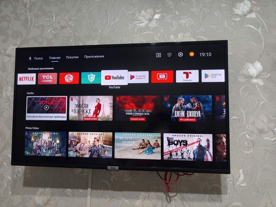 Телевизор TCL 43 диагональ 109 см