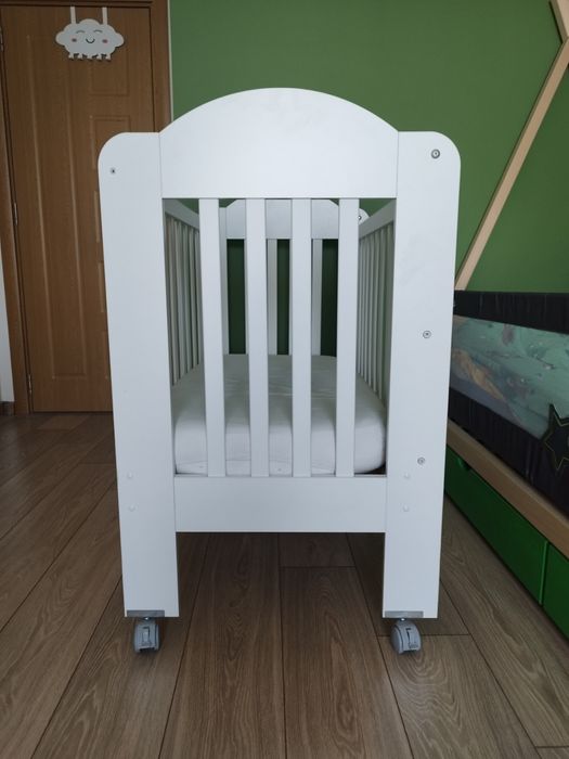 Бебешко креватче+ матрак с бамбук