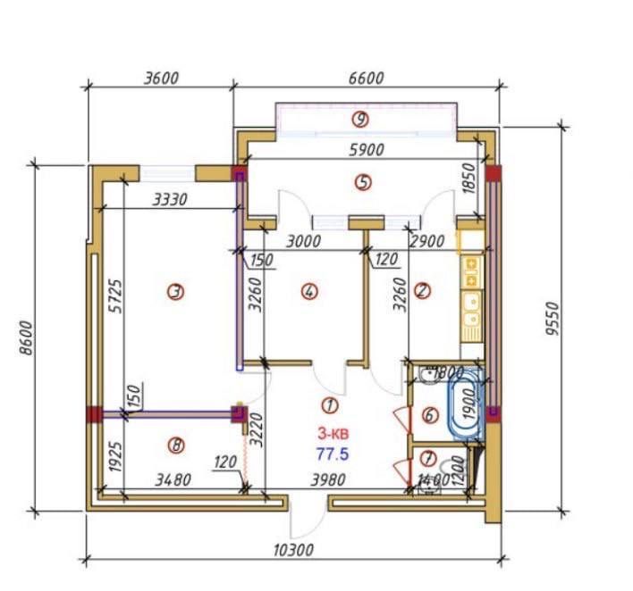 5 квартир в ЖК Nukus Avenue