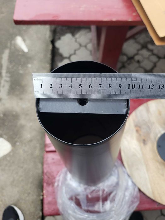 Măsuță cafea NOUĂ - Lemn Mango și Picior Metalic