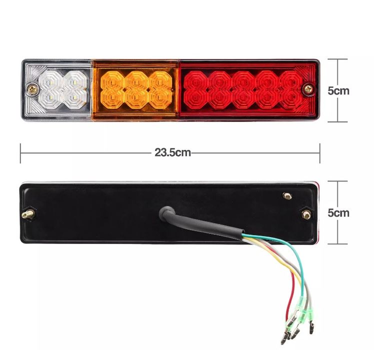 Стоп LED №3443-3 / 12V за платформа ,микробус, каравана, ремарке и т.н