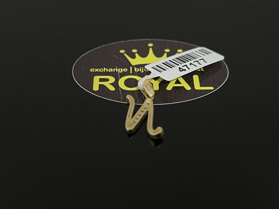 Bijuteria Royal CB: Pandant N aur nou 14k 1,27gr