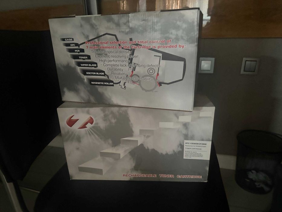RTC CE505X/CF280X — лазерный картридж