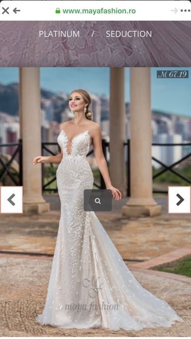 Rochie de mireasa mrime S