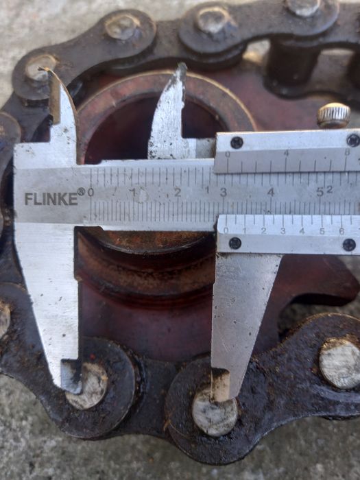 pinioane două pinion și lant 20 b