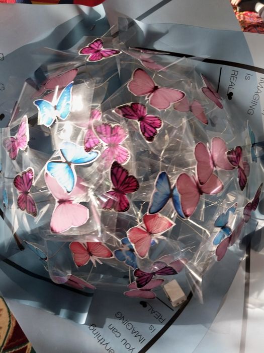 Букет цветов из бабочек