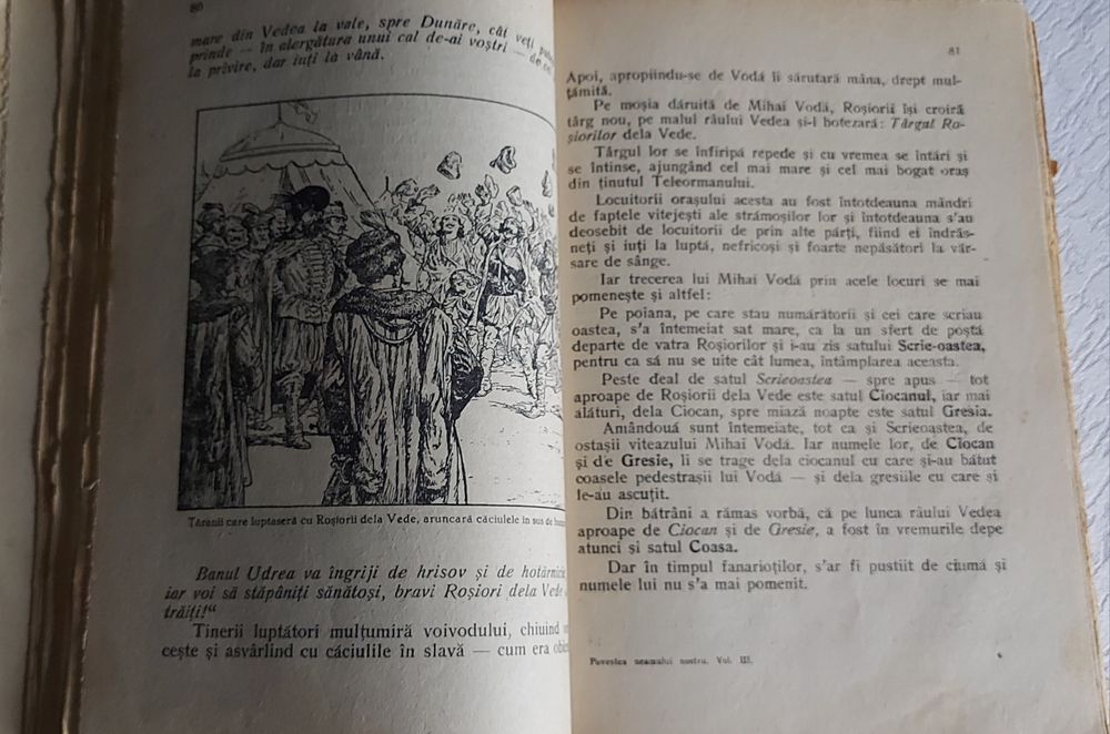 Lot de doua cărți vechi romanesti "Povestea neamului nostru"
