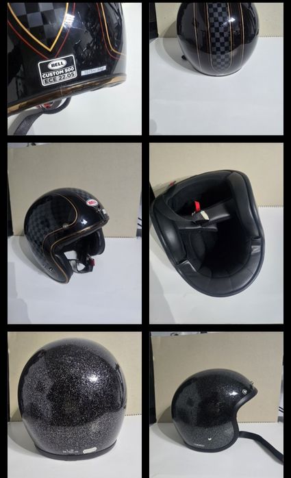 Италиански каски Bell, Premier, dmd,arai cafe racer,чопър