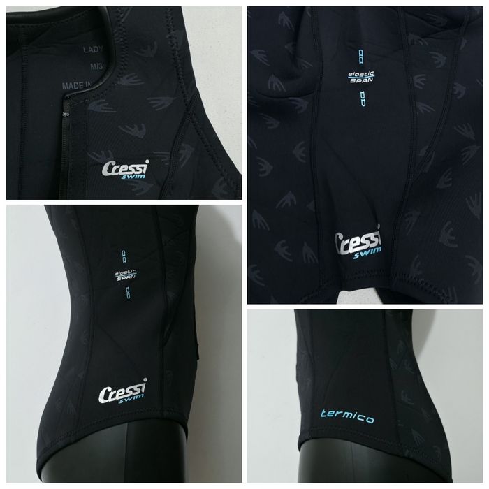 Costum de baie termic CRESSI Thermic Ultraspan din neopren 2mm, ptr. femei, marimea M