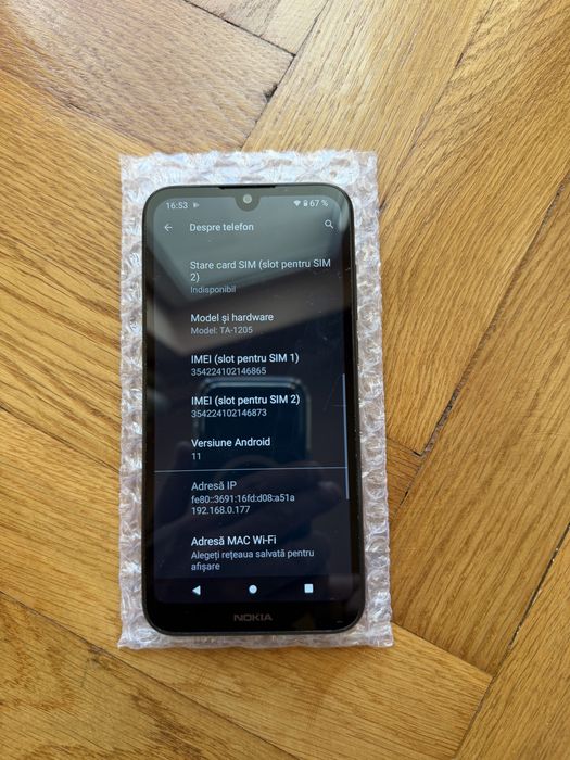 Nokia 1.3 de 16 Gb Dual Black