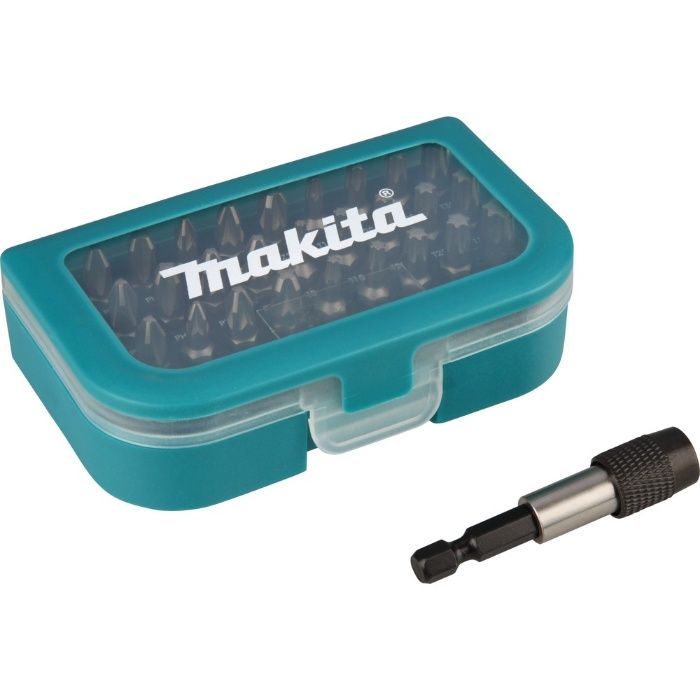 Makita накрайници, битове, 31 ч, отвертки, магнитен държач, Германия
