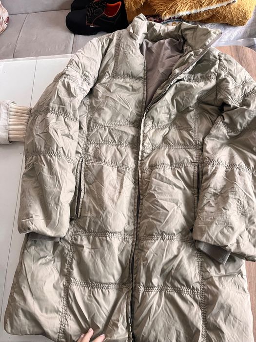 Кожено дълги страхотно яке