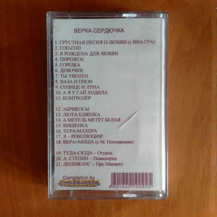 Аудиокассеты в отличном состоянии.