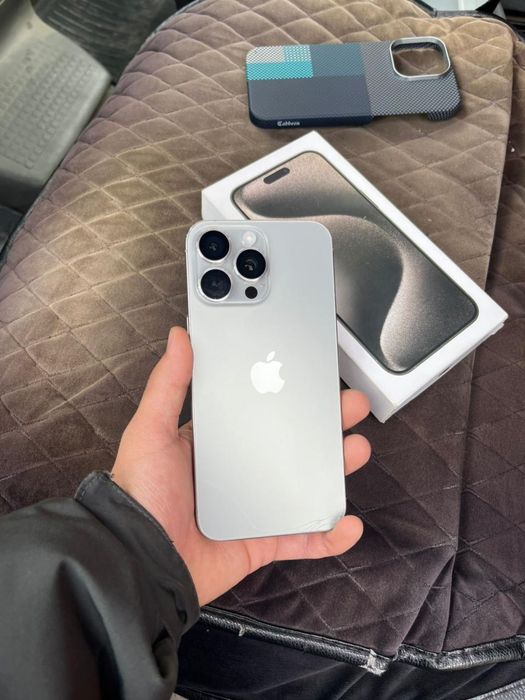 Айфон 15 PRO MAX в идеальном состоянии!