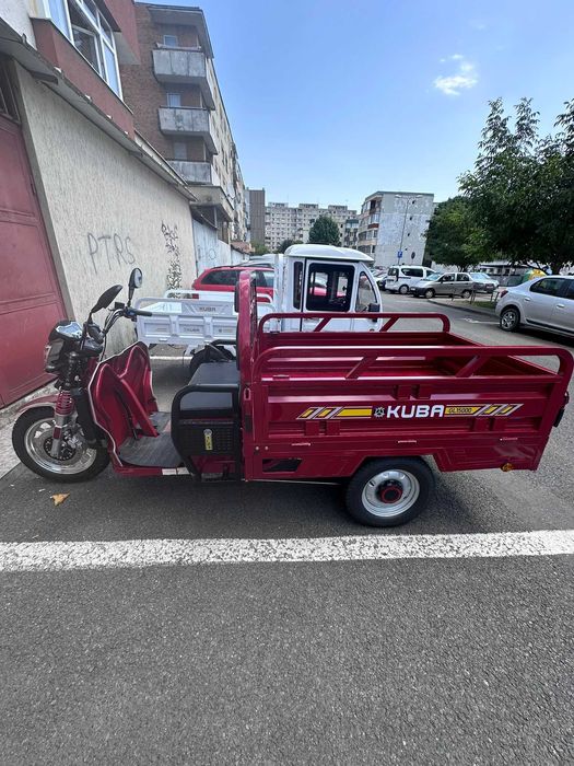Triciclu Electric KUBA GL 15000 cu motor de 1500W si autonomie de 70km