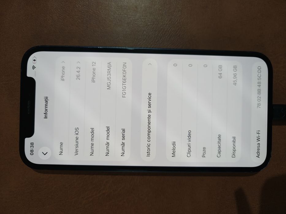 iPhone 12 blue  64 GB