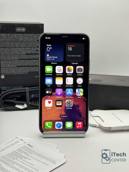iPhone 11 Pro, 256GB, Gray, 100% батерия, ОТЛИЧЕН, 1г. ГАРАНЦИЯ!