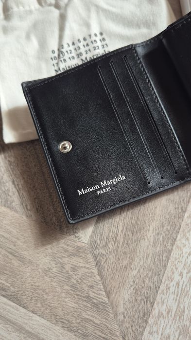 Portofel Maison Margiela Grained Leather Bifold
