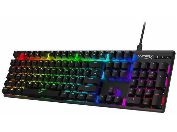 Игровая клавиатура HyperX Alloy Origins Black USB (HX-KB6BLX-RU)