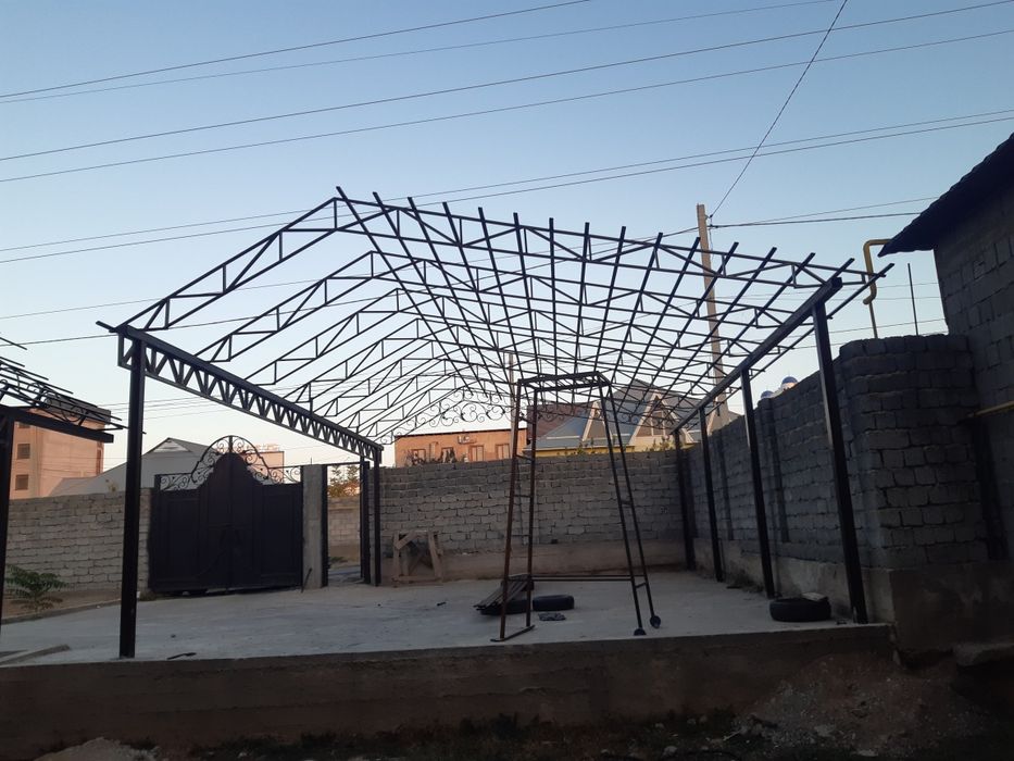 Навес с гарантией. Кепілдікпен навес жасаймыз. Сваршик по вызыву.