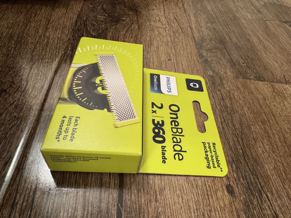 Set 2 rezerve Philips OneBlade 360 noi sigilate originale