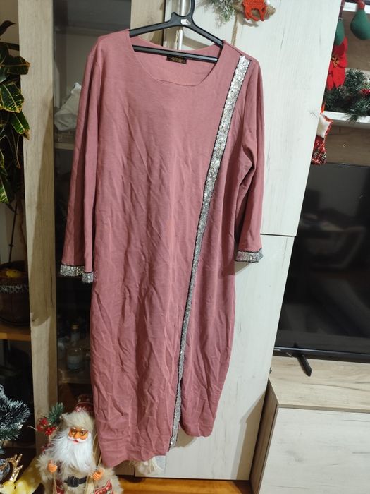 Макси рокля  голям размер