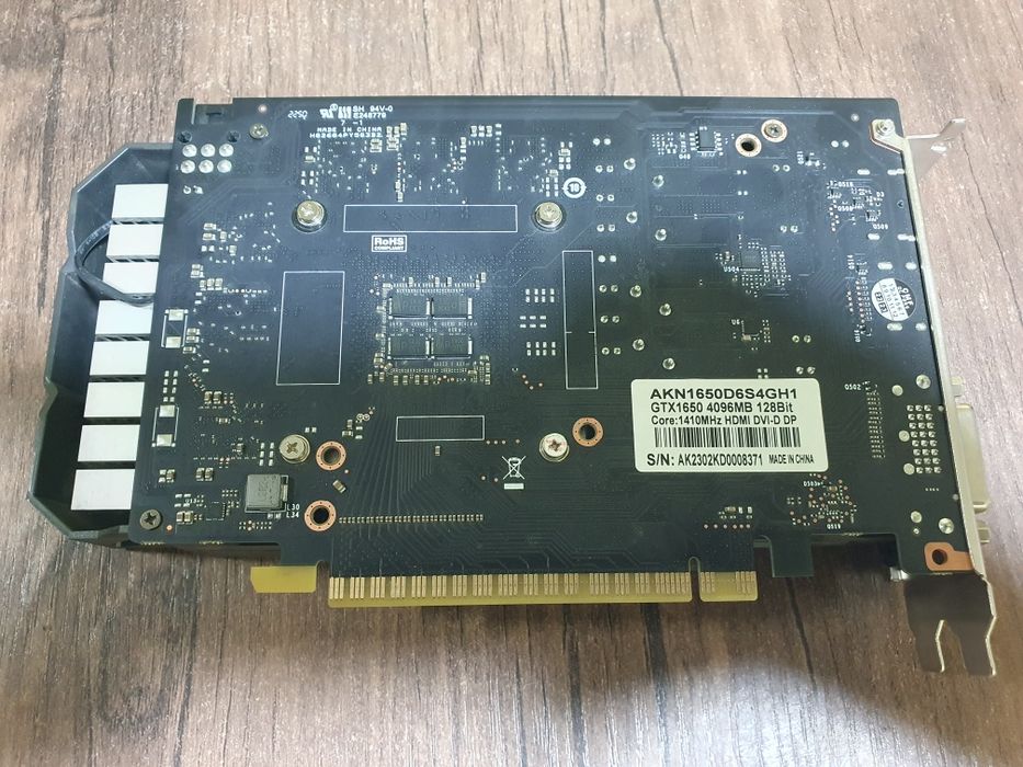 GTX 1650 4GB зур холатда